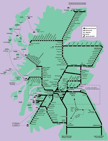 Current Scot Rail Map